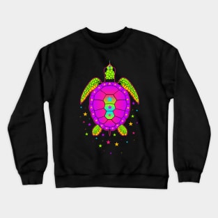 space turtle Crewneck Sweatshirt